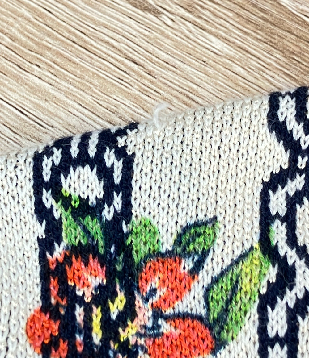 Tory Burch カーディガン  花柄 レディース SIZE XS トリーバーチ