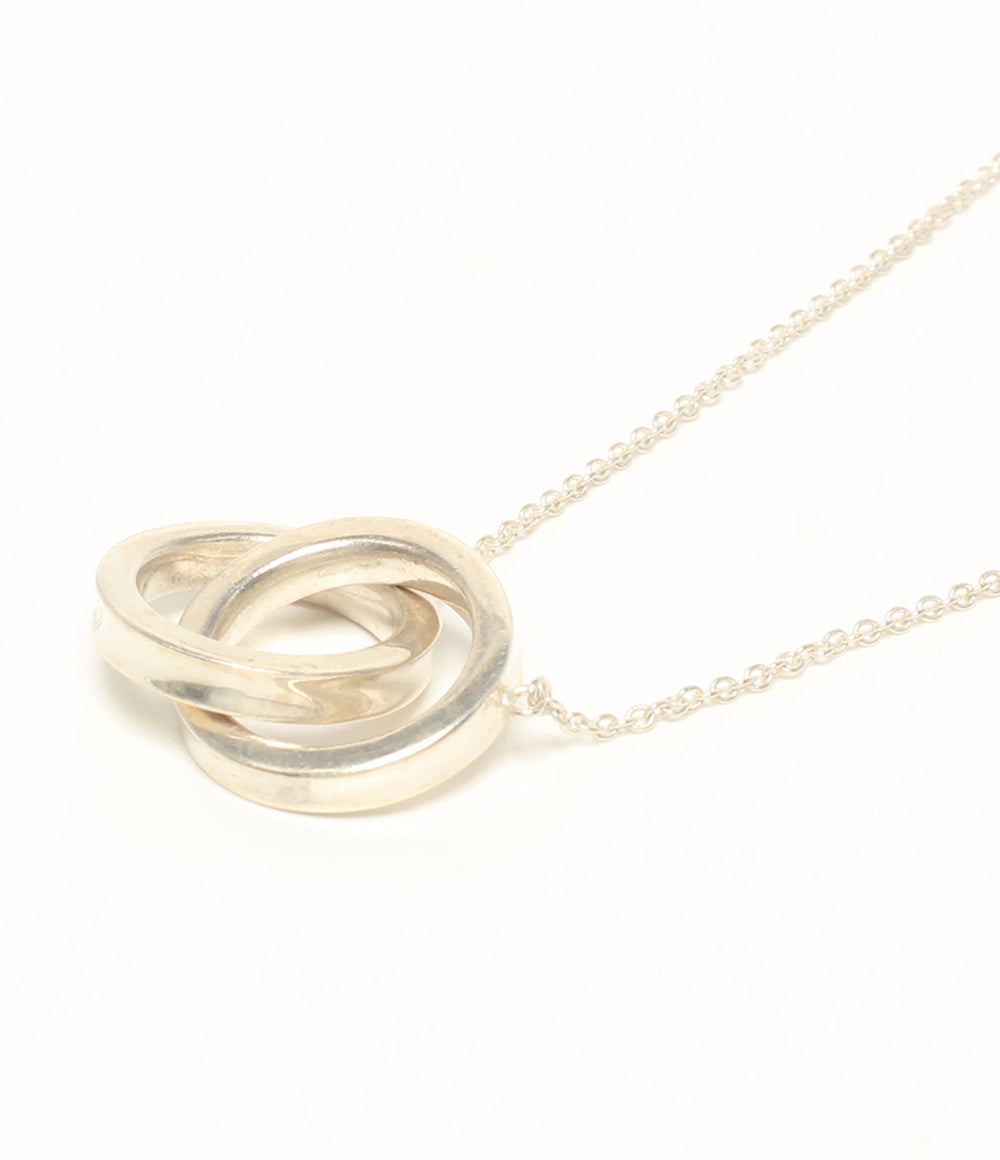 Tiffany & Co. ネックレス SV925 1837 ダブルサークル レディース ティファニー