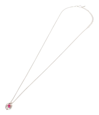 美品 エフ エイチ バード ネックレス SV925 ルビー レディース FH.BIRD