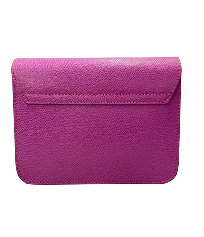 美品 FURLA ショルダーバッグ 斜め掛け チェーン レディース フルラ