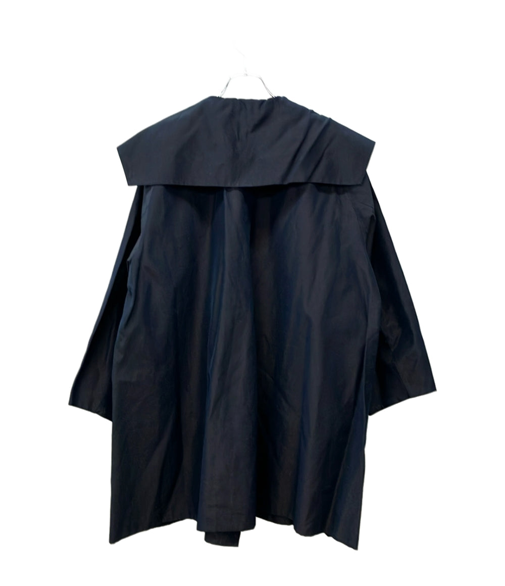 Drawer コート ジャケット セイラーカラー シルク コットン 6525-299-0846 レディース SIZE 38 (S) ドゥロワー