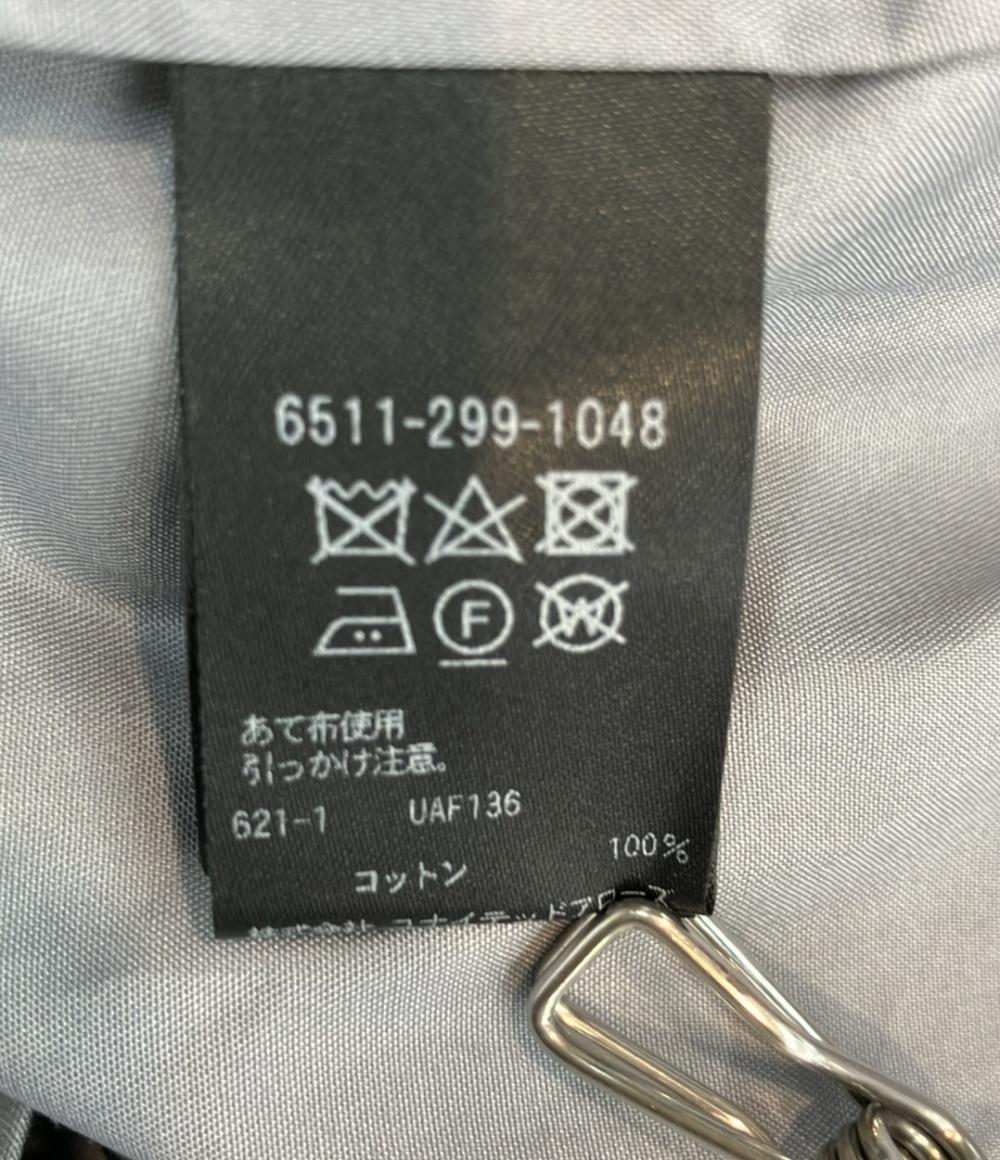 Drawer 長袖ブラウス フリルカラーリボン 2WAY 比翼仕立て つけ襟 6511-299-1048 レディース SIZE 38 (S) ドゥロワー