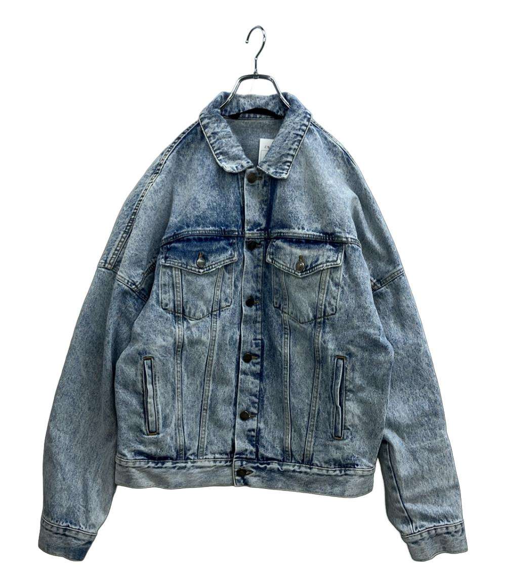 Palm Angels デニムジャケット PMYE006C99DEN002 メンズ SIZE L パームエンジェルス