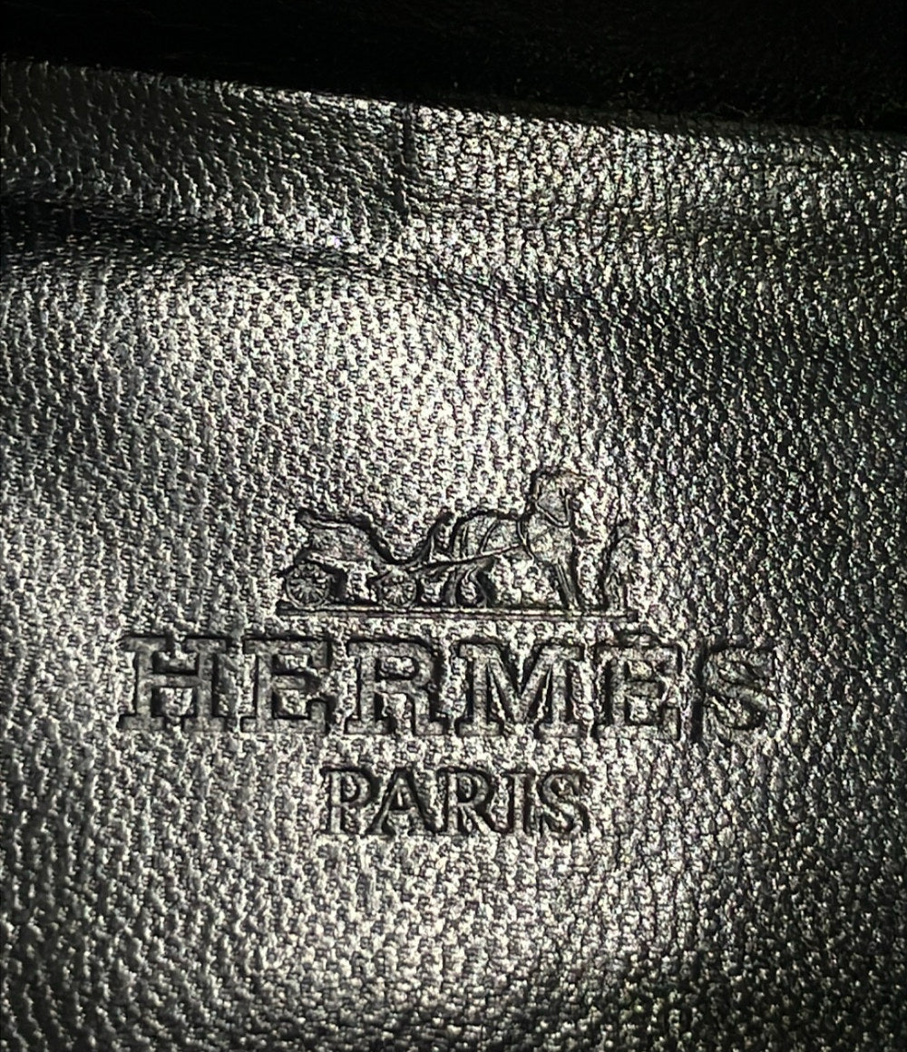 訳あり HERMES フラットシューズ スエード レディース SIZE 36 1/2 エルメス