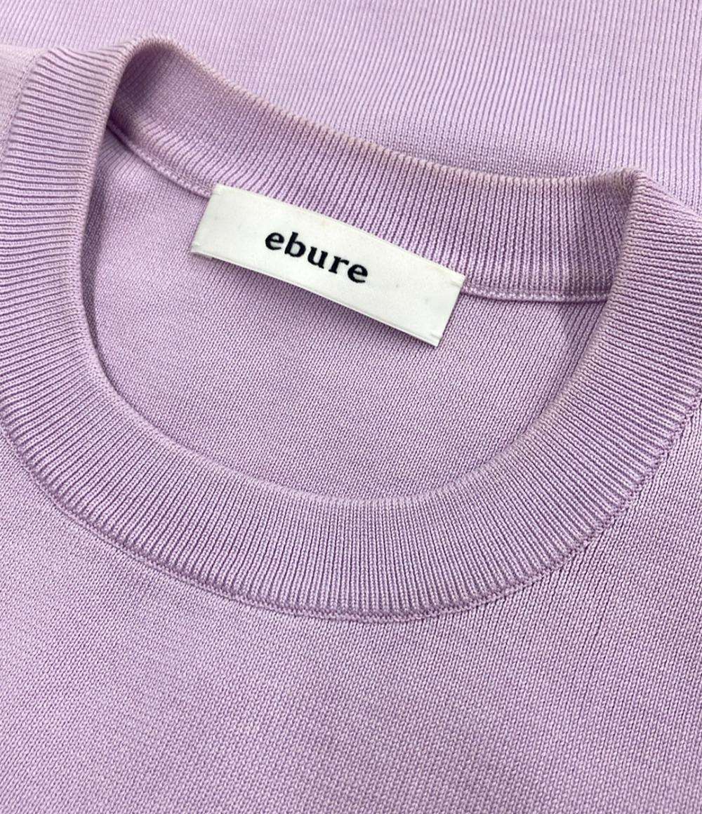 エブール 半袖ニット レディース ebure