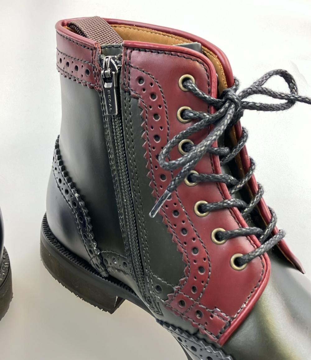 REGAL ウィングチップブーツ サイドジップ メンズ SIZE 25.0 (S) リーガル