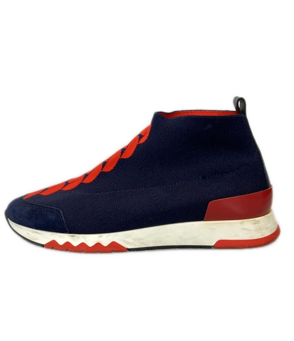 HERMES ミドルカット ソックススニーカー ヴォロ レディース SIZE 37 (L) エルメス