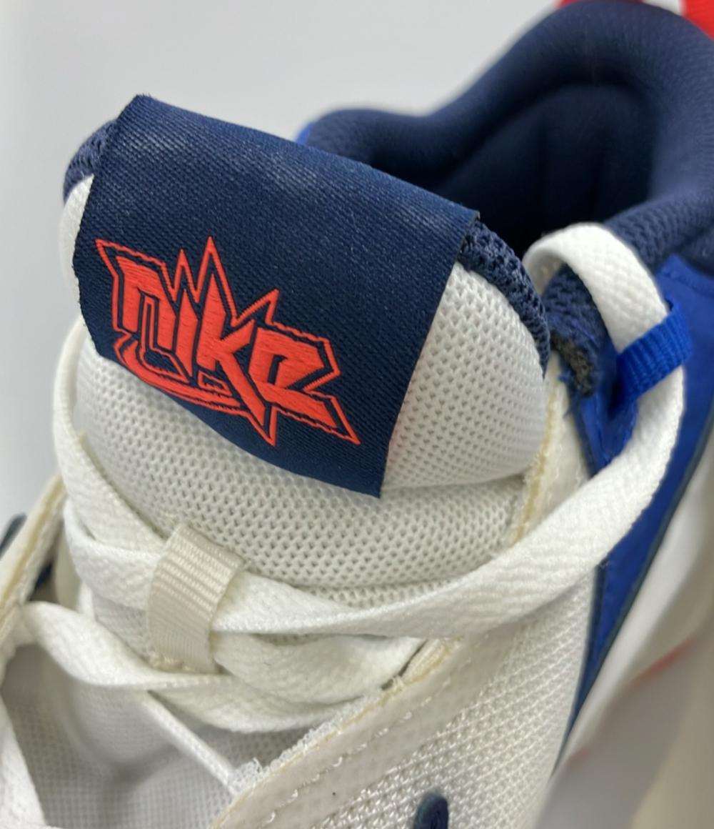 美品 NIKE ローカットスニーカー TEAM HUSTLE D 10 GS CW6735-103 キッズ SIZE 25.0 (M) ナイキ