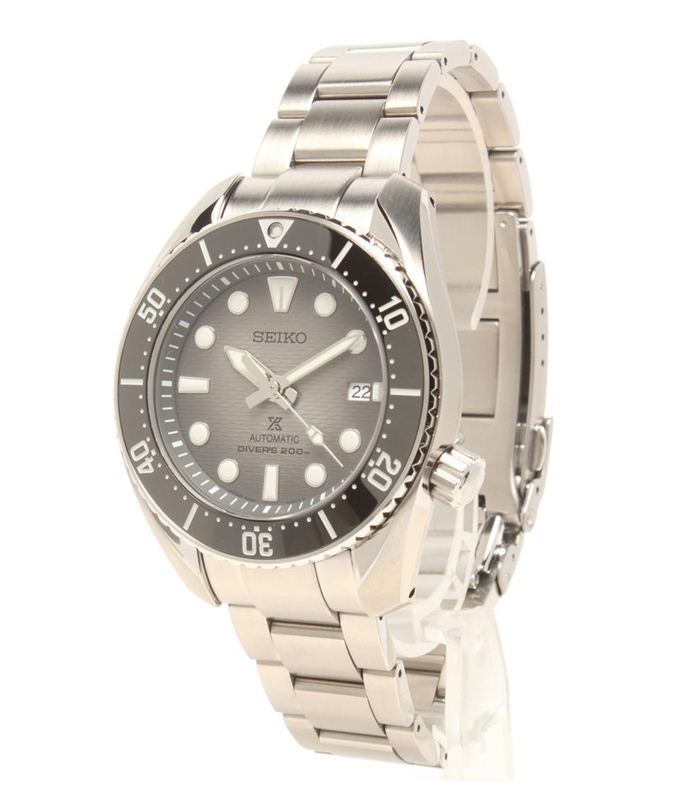 美品 SEIKO 腕時計 プロスペックス 自動巻き グレー系 6R35-02C0 メンズ セイコー