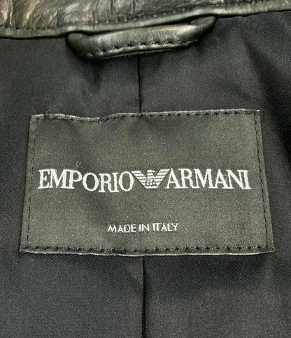 エンポリオ・アルマーニ ライダースジャケット メンズ SIZE 50 (XL) Emporio Armani