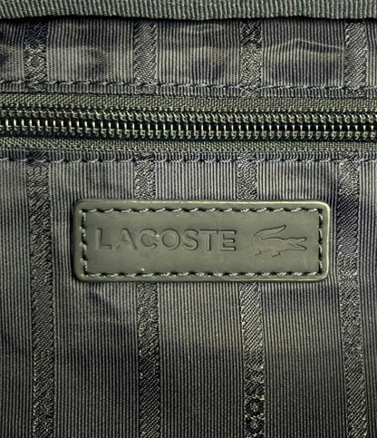 美品 LACOSTE ボディバッグ ウエストバッグ メンズ ラコステ