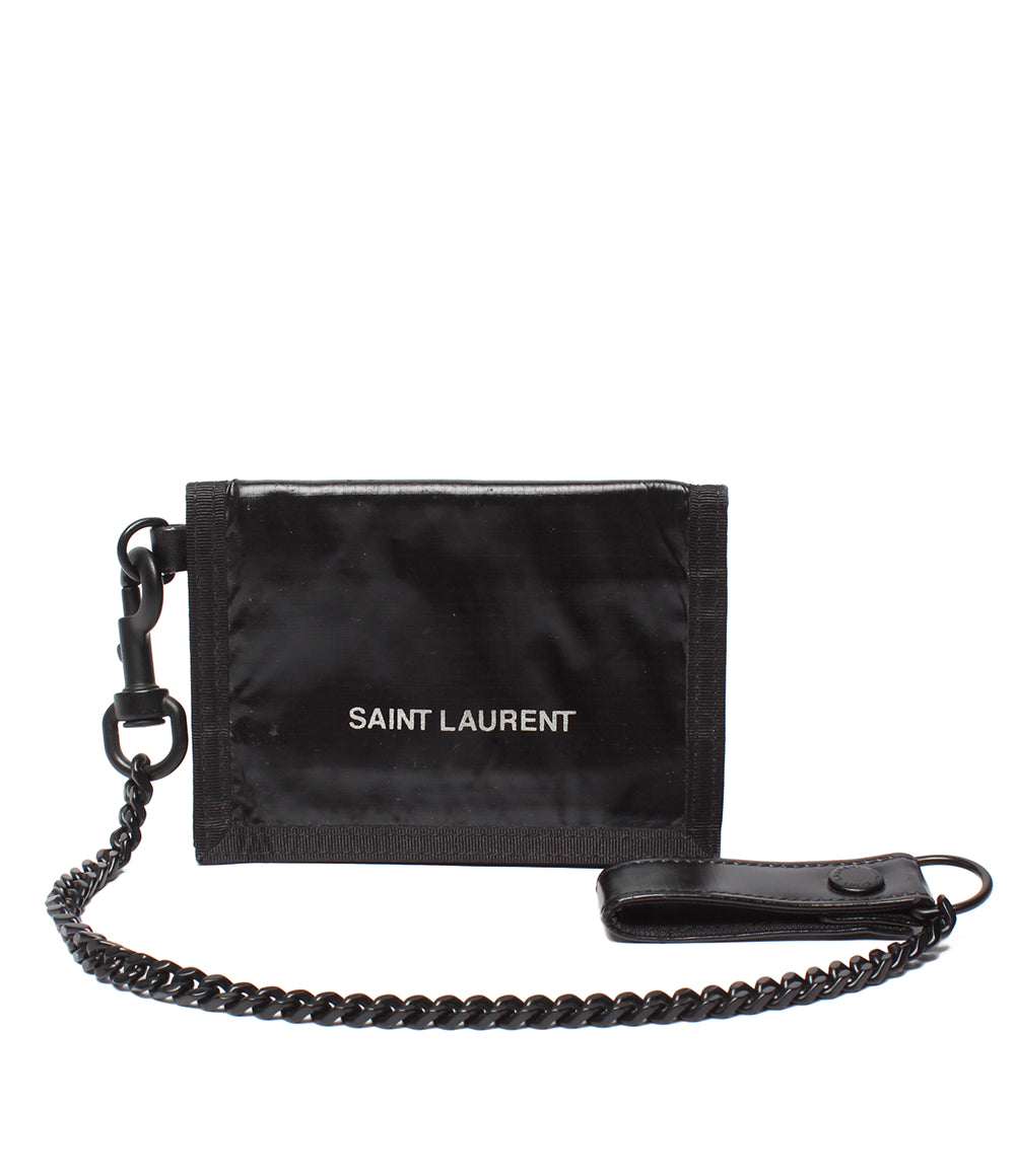 SAINT LAURENT PARIS 三つ折り財布 チェーンウォレット NUXX ヌックス メンズ サンローランパリ
