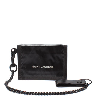 SAINT LAURENT PARIS 三つ折り財布 チェーンウォレット NUXX ヌックス メンズ サンローランパリ