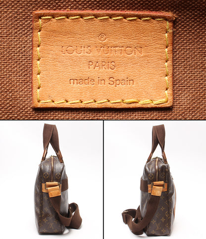 LOUIS VUITTON 2WAYハンドバッグ ショルダーバッグ 肩掛け 斜め掛け サック ボスフォール モノグラム M40043 レディース メンズ ルイ・ヴィトン