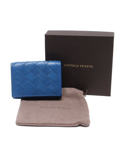 美品 BOTTEGA VENETA 三つ折り財布 イントレチャート レディース ボッテガ・ヴェネタ