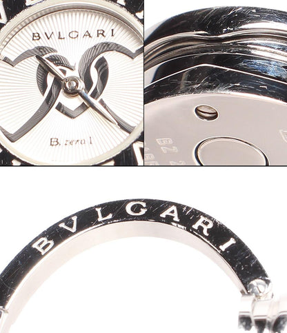 ブルガリ 腕時計 バングルウォッチ B zero1 ビーゼロワン トリプルハート クオーツ BZ 22 S レディース BVLGARI