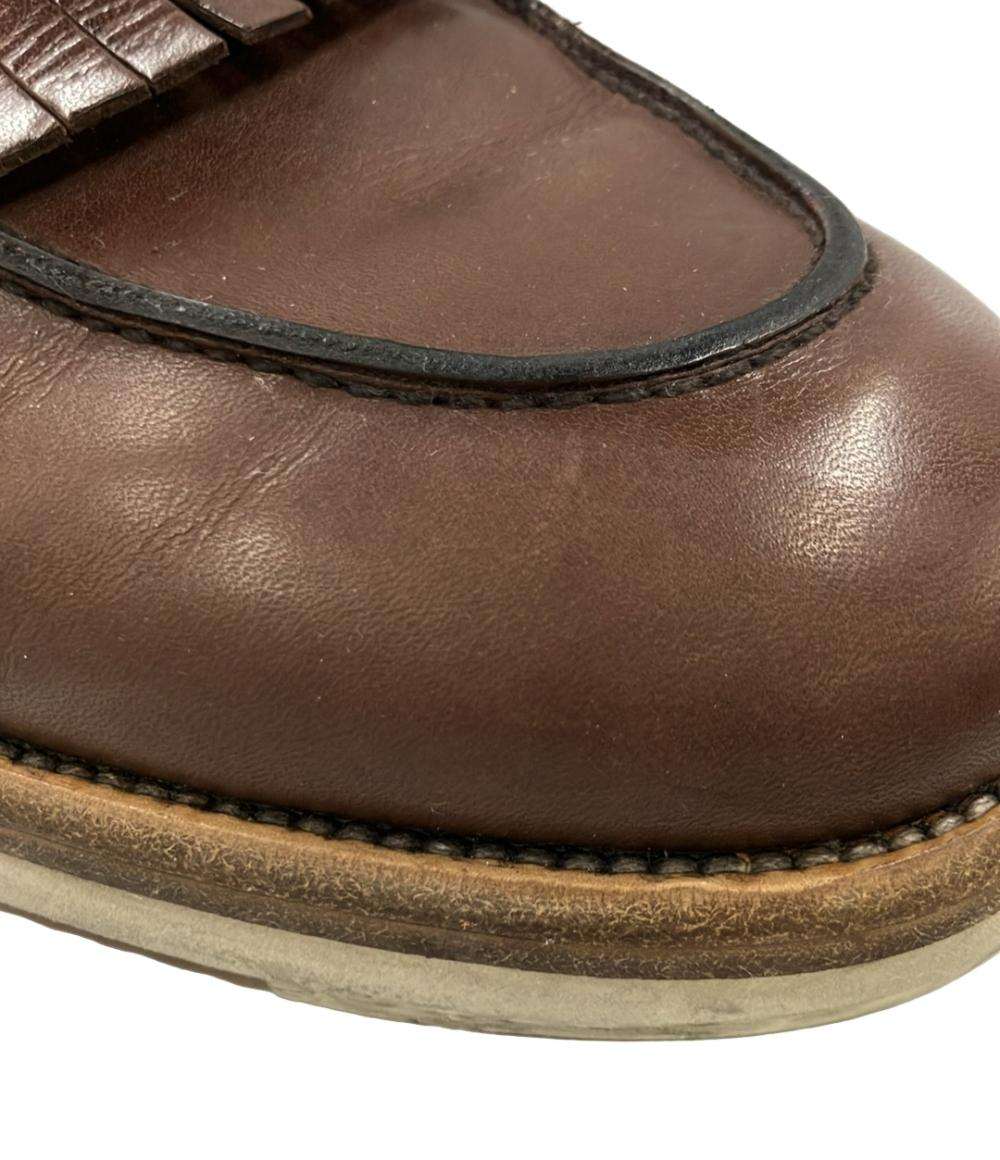 Salvatore Ferragamo ローファー フリンジ メンズ SIZE 9.5 サルヴァトーレフェラガモ