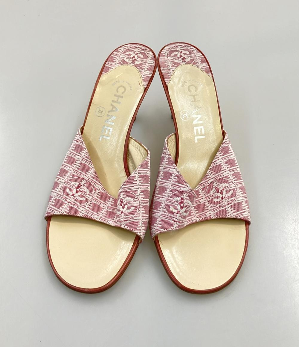 CHANEL ミュールサンダル レディース SIZE 38 (25cm) シャネル