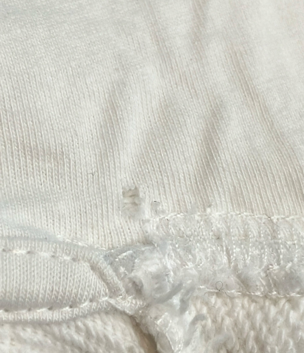 OFF-WHITE レインボーロゴ パーカー レディース SIZE M オフホワイト