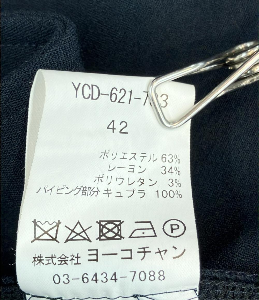 YOKO CHAN 長袖ワンピース フレアスリーブ 裾フリル ycd-621-783 レディース SIZE 42 (L) ヨーコチャン