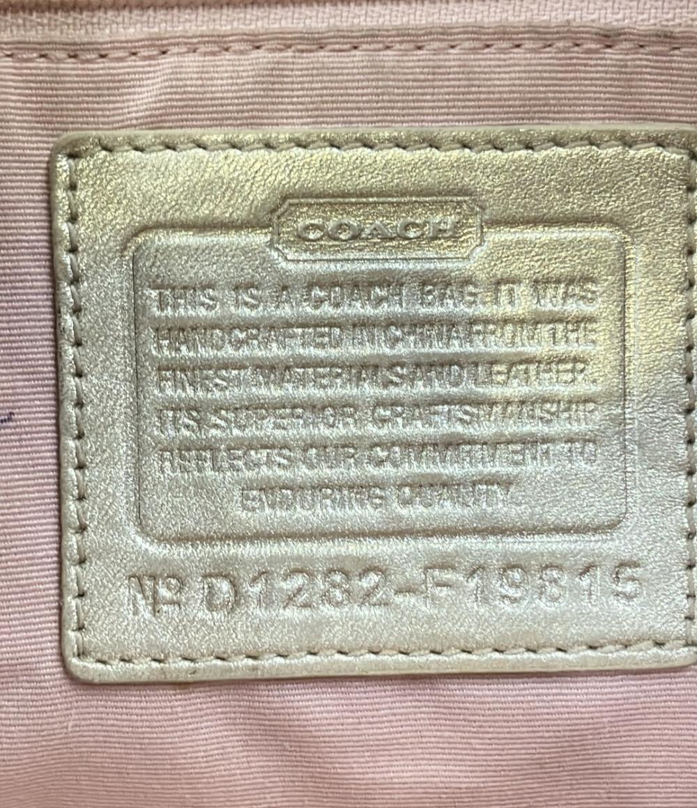 訳あり COACH トートバッグ ショルダーバッグ 肩掛け シグネチャー F19815 レディース コーチ