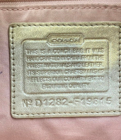 訳あり COACH トートバッグ ショルダーバッグ 肩掛け シグネチャー F19815 レディース コーチ