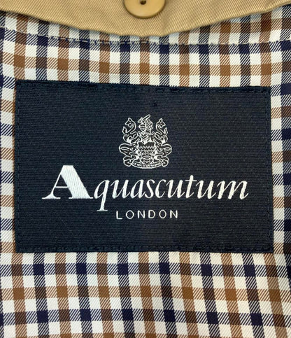 Aquascutum トレンチコート ブルーライナー付き 5004450100-83 レディース SIZE 8 (L) アクアスキュータム