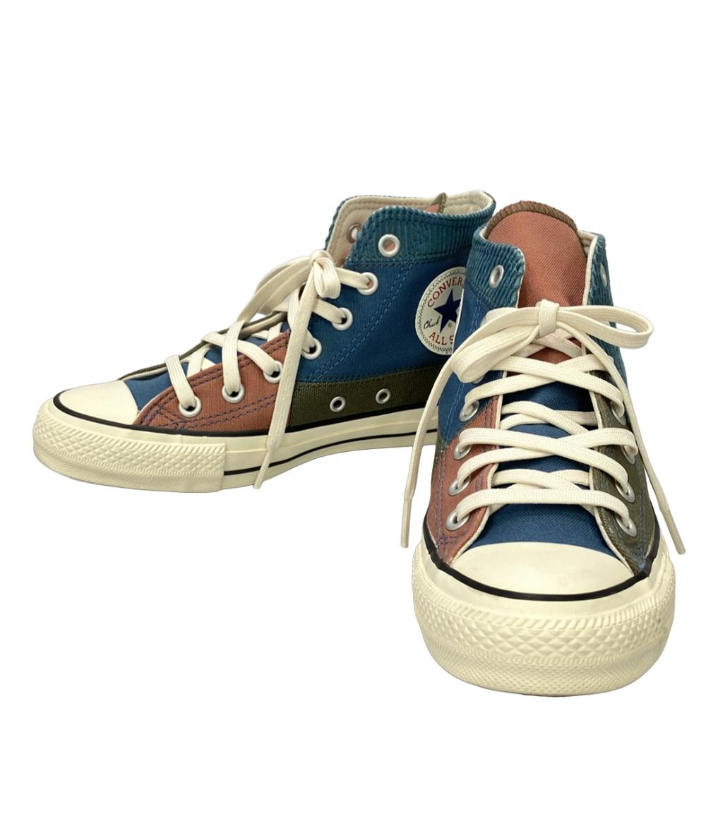 コンバース ハイカットスニーカー オールスター 100 パッチワーク ハイ 1SC596 レディース SIZE 24.0 (L) CONVERSE