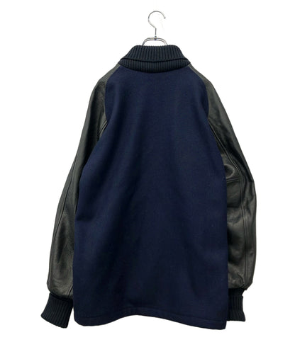 SKOOKUM ブルゾン アワードジャケット メルトン レザー  フロントボタン メンズ SIZE 40 (M) スクーカム