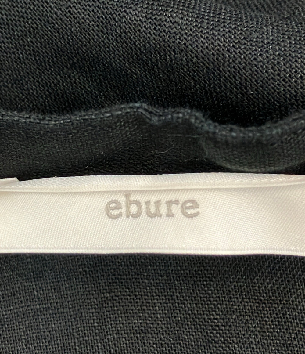 美品 ebure フレンチリネンワンピース ノースリーブ レディース SIZE 36 (XS) エブール