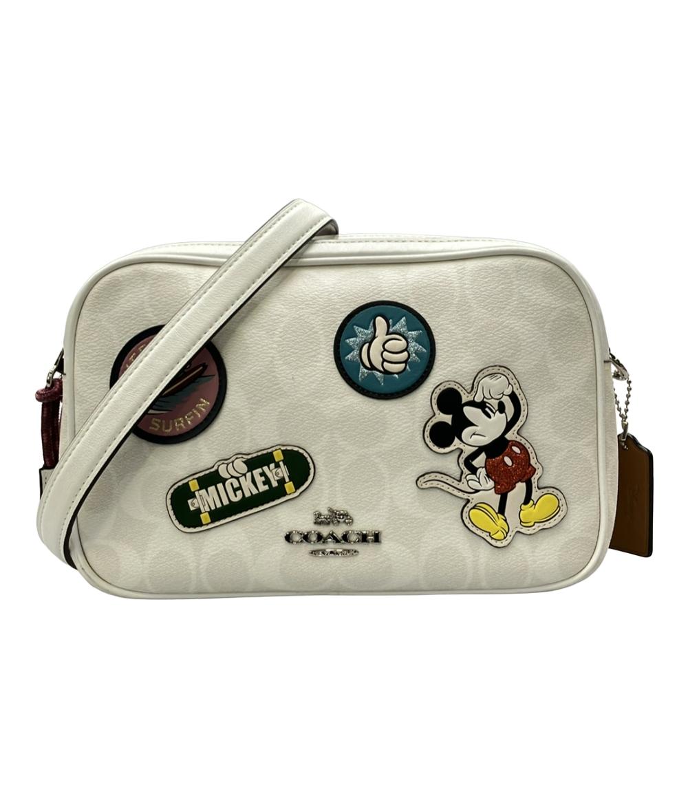 COACH Disney ショルダーバッグ 斜め掛け シグネチャー 3708 レディース コーチ ディズニー