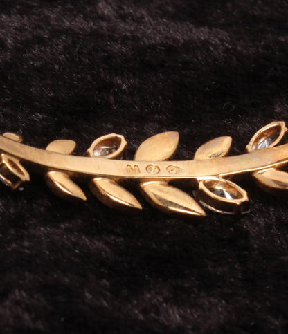 SWAROVSKI バングル リーフモチーフ レディース スワロフスキー