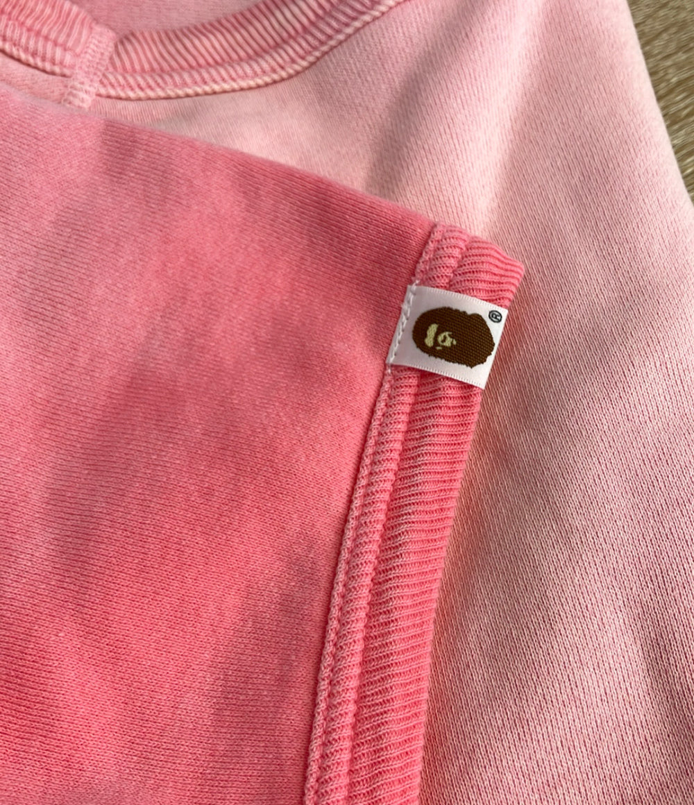 SAINT MICHAEL A BATHING APE 半袖 クルーネック スウェット SM-MK8-0000-C51 メンズ SIZE M セントマイケル アベイシングエイプ