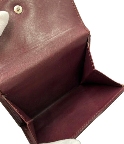 LOUIS VUITTON Wホック 三つ折り財布 モノグラムマット ポルトモネ ビエ カルトクレディ M65116 レディース ルイ・ヴィトン