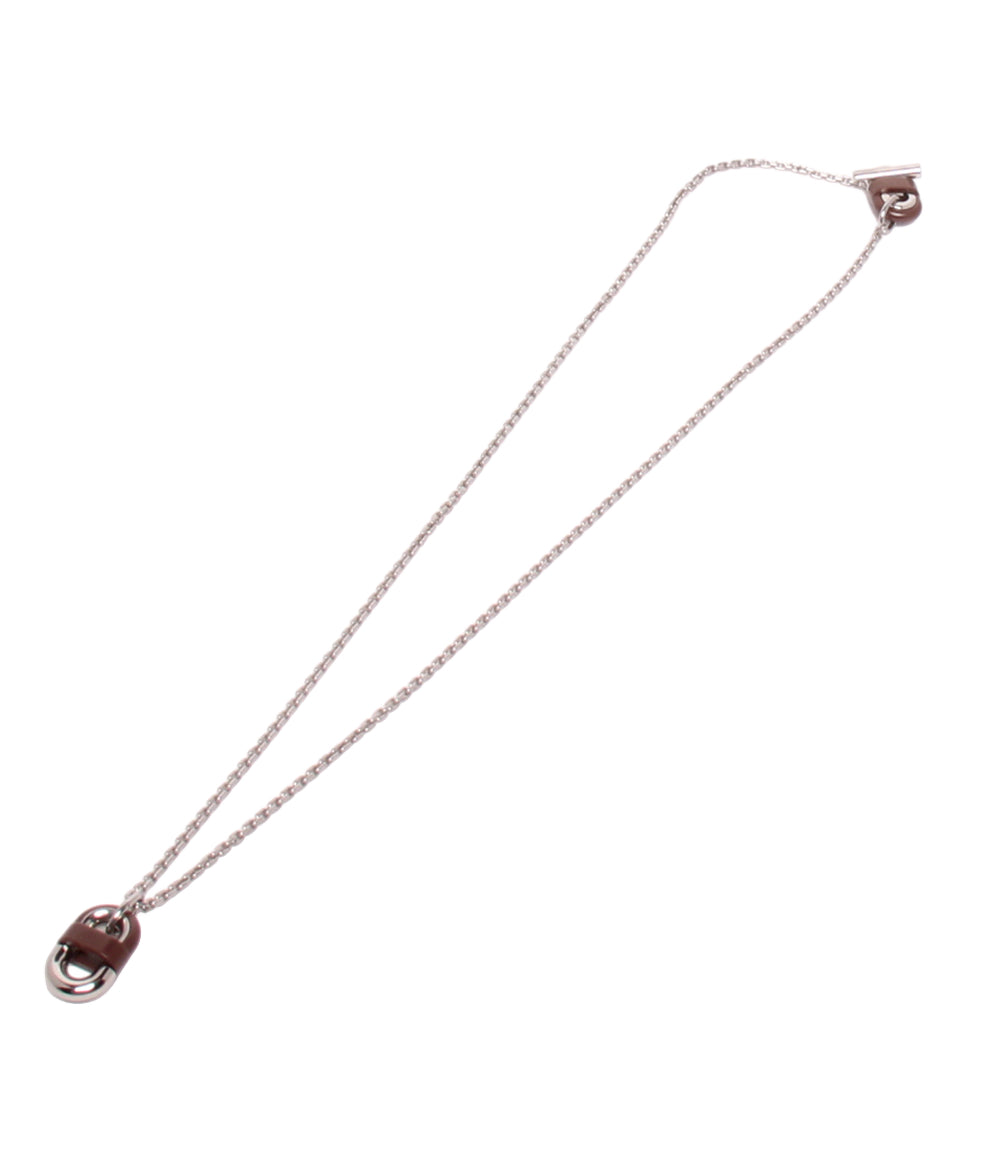 美品 HERMES ネックレス シェーヌ マイヨン メンズ エルメス