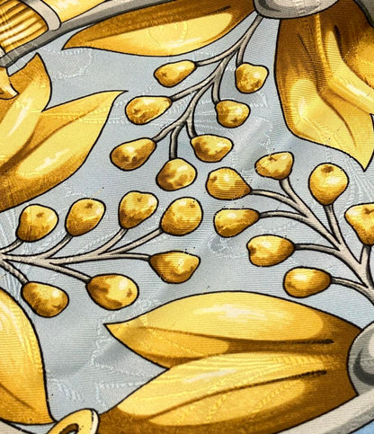 HERMES スカーフ シルク100% カレ90 DAIMYO PRINCES DU SOLEIL LEVANT レディース エルメス