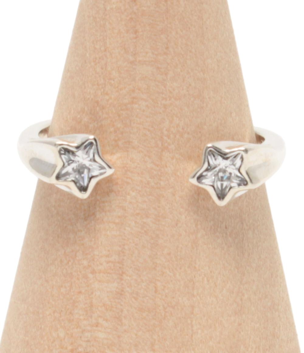 美品 PANDORA リング 指輪 SV925 シューティングスター オープンリング レディース SIZE 14号 パンドラ