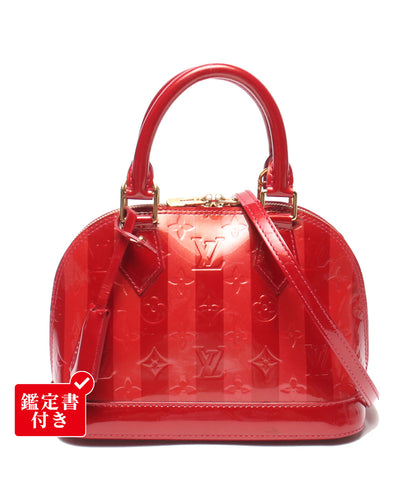 LOUIS VUITTON 2WAYハンドバッグ ショルダーバッグ 肩掛け アルマBB ヴェルニ M91953 レディース ルイ・ヴィトン