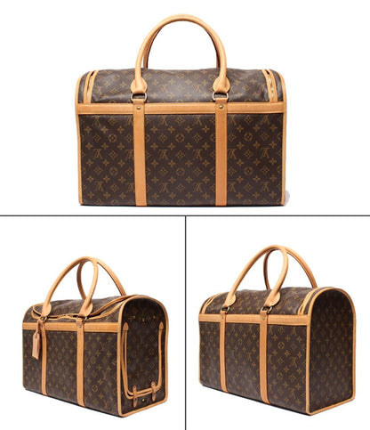 ルイ・ヴィトン キャリーバッグ ペットキャリー  メッシュ ウインドウ付き サック シヤン50 モノグラム M42021 レディース LOUIS VUITTON