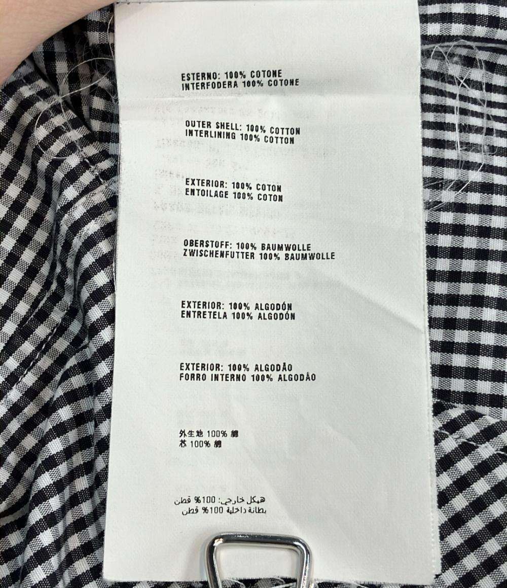 プラダ ギンガムチェックシャツ メンズ SIZE 39 (M) PRADA