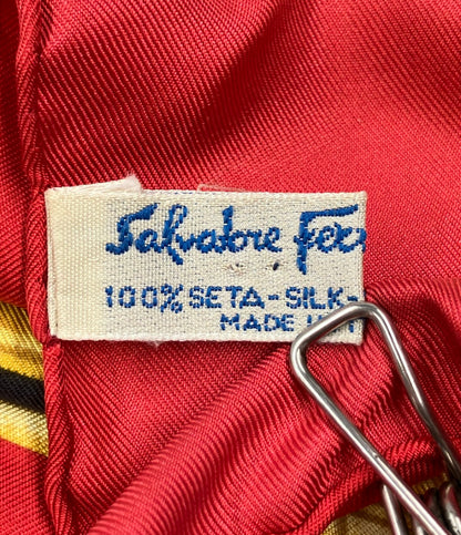 Salvatore Ferragamo スカーフ シルク100% レディース サルヴァトーレフェラガモ