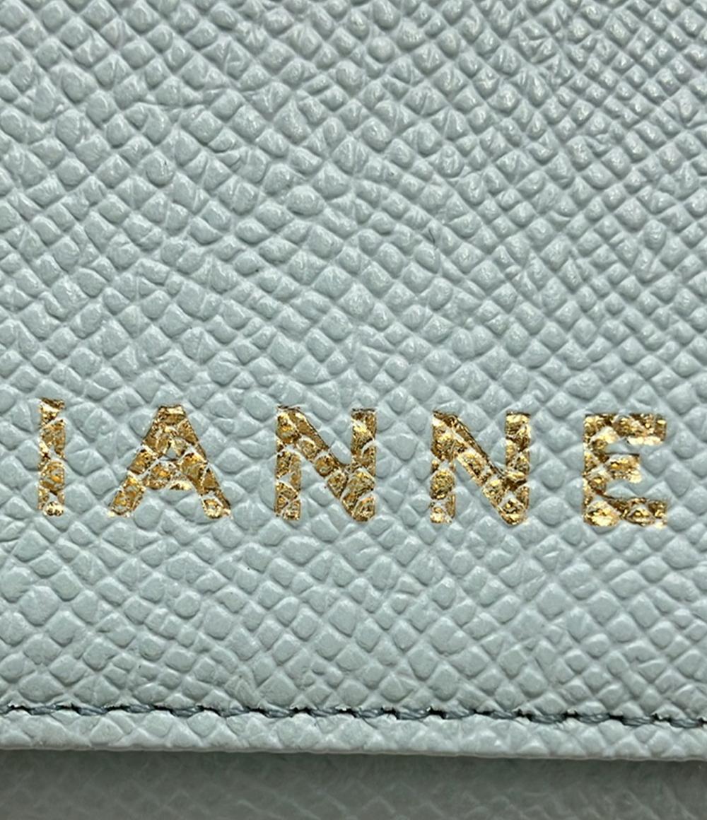 美品 イアンヌ 三つ折り財布 レディース IANNE