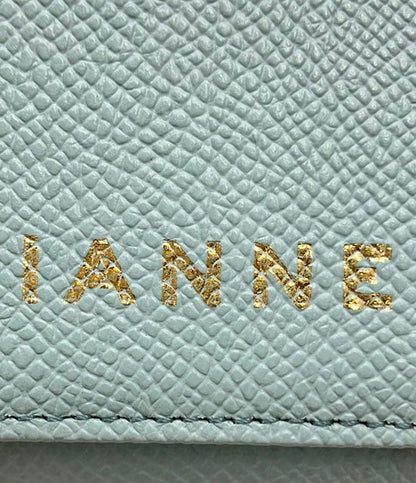 美品 イアンヌ 三つ折り財布 レディース IANNE