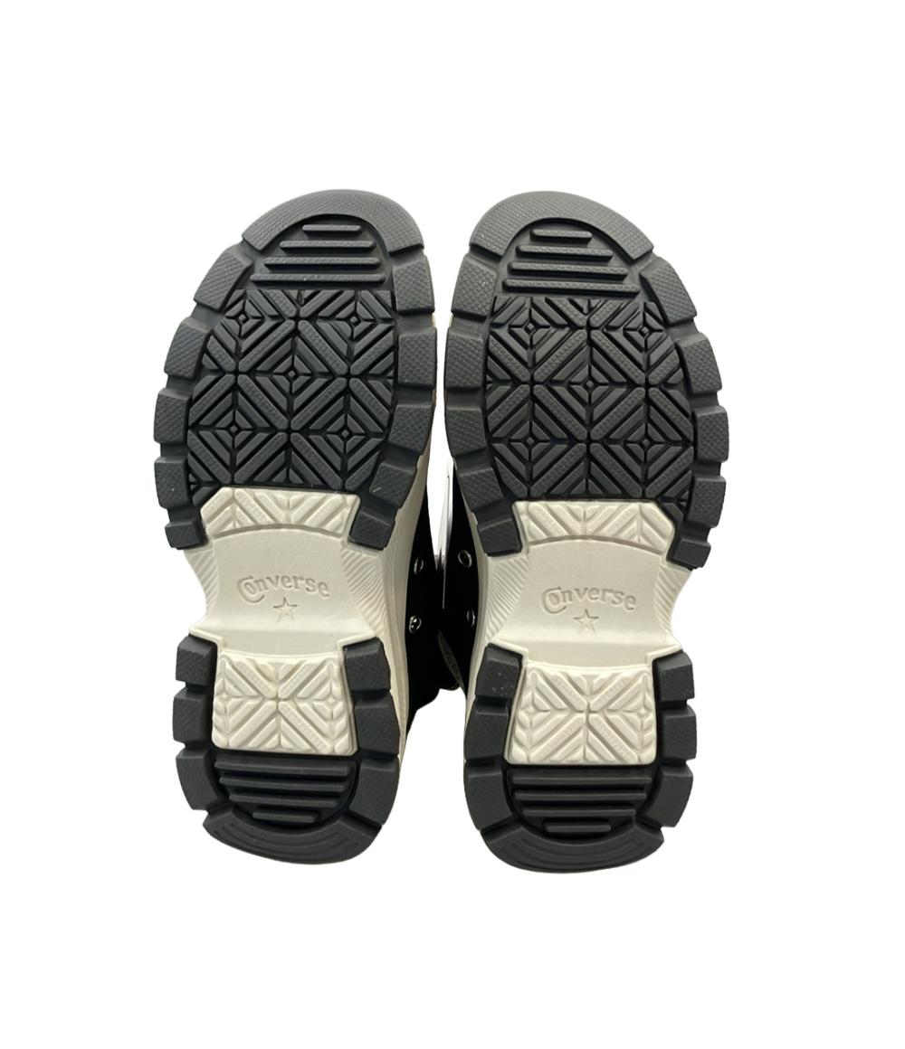 美品 CONVERSE ハイカットスニーカー 厚底 サイドジップ 1SE542 レディース SIZE 22.5 (S) コンバース