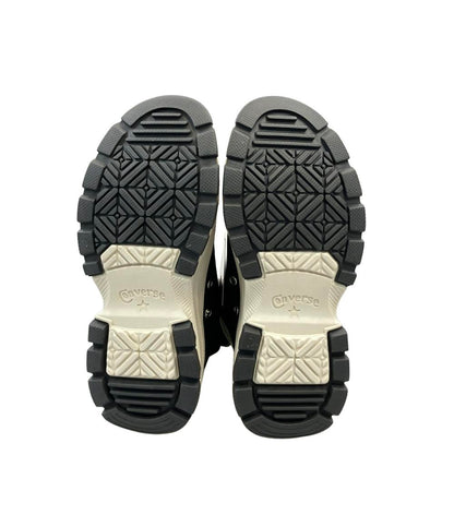 美品 CONVERSE ハイカットスニーカー 厚底 サイドジップ 1SE542 レディース SIZE 22.5 (S) コンバース