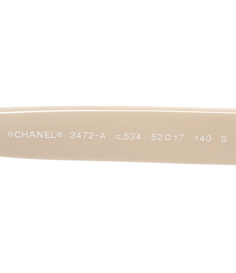CHANEL 伊達メガネ アイウェア 52□17 3472 レディース シャネル
