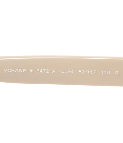 CHANEL 伊達メガネ アイウェア 52□17 3472 レディース シャネル