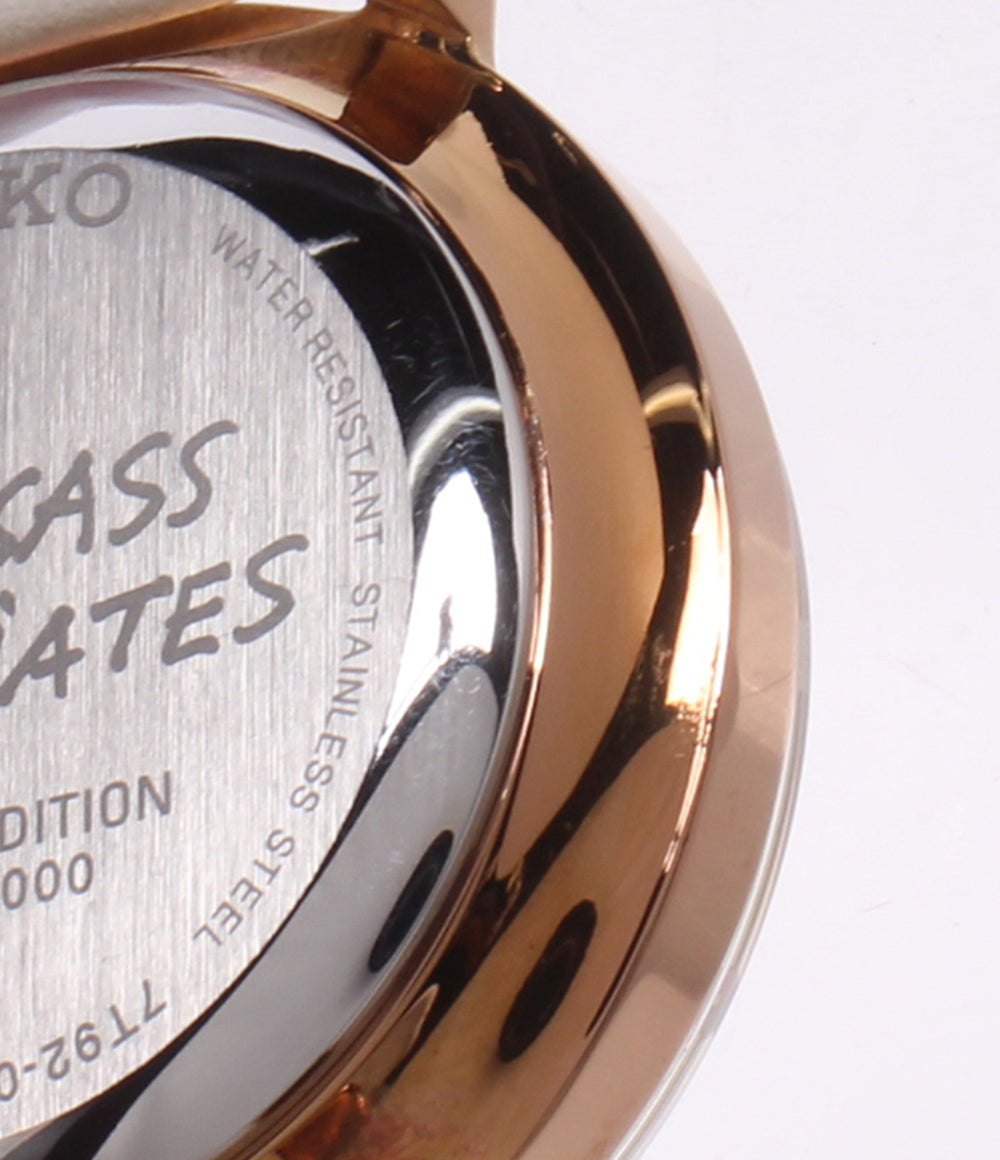 SEIKO 腕時計 エットレ ソットサス Sottsass Associates スピリット スマート クオーツ ホワイト 7T92-0TM0 メンズ レディース セイコー
