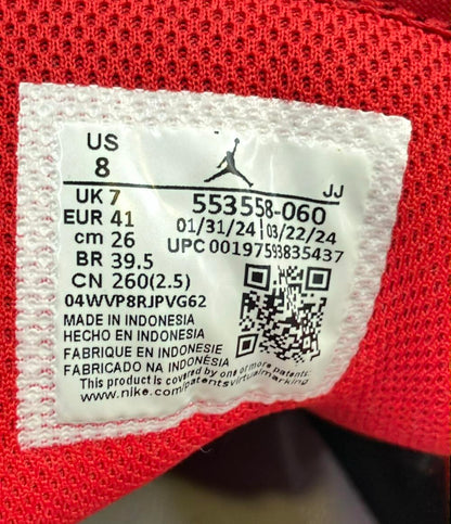 ナイキ ローカットスニーカー AIR JORDAN 1 553558-060 メンズ SIZE 26.0 (M) NIKE