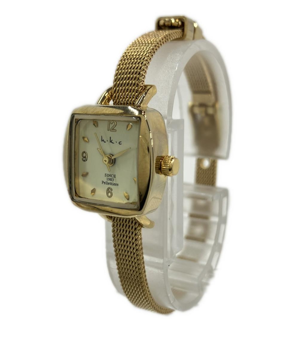 ホークカンパニー 腕時計 クオーツ レディース h.k.c